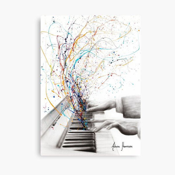 The Keyboard Solo Canvas Print