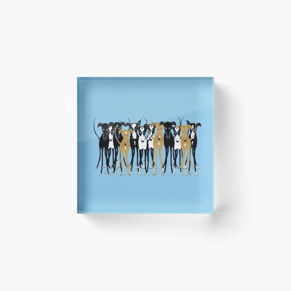 Item preview, Greyhound Gathering designed and sold by HoundieLover.
