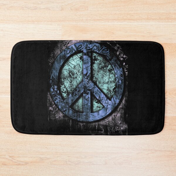 Item preview, Psychedelic 3D Peace Sign - One Love - Graffiti - Grunge designed and sold by MellowGroove.