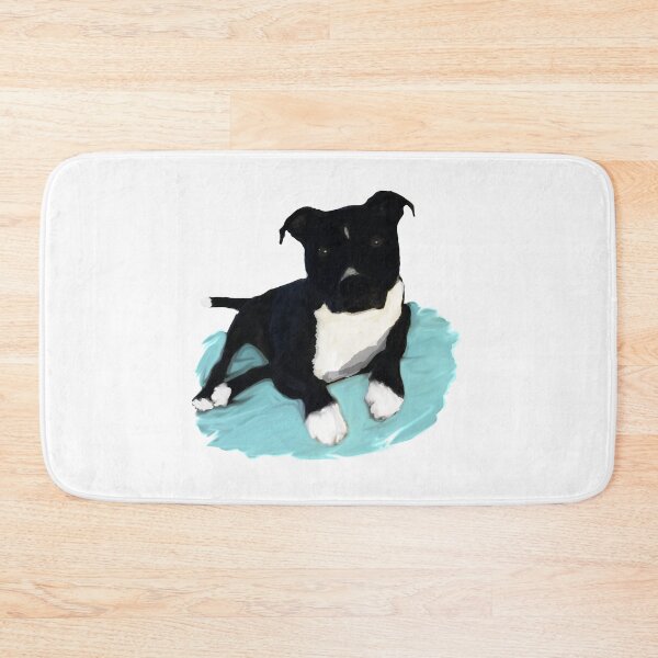 Item preview, Staffie 'Dizzy' designed and sold by HoundieLover.
