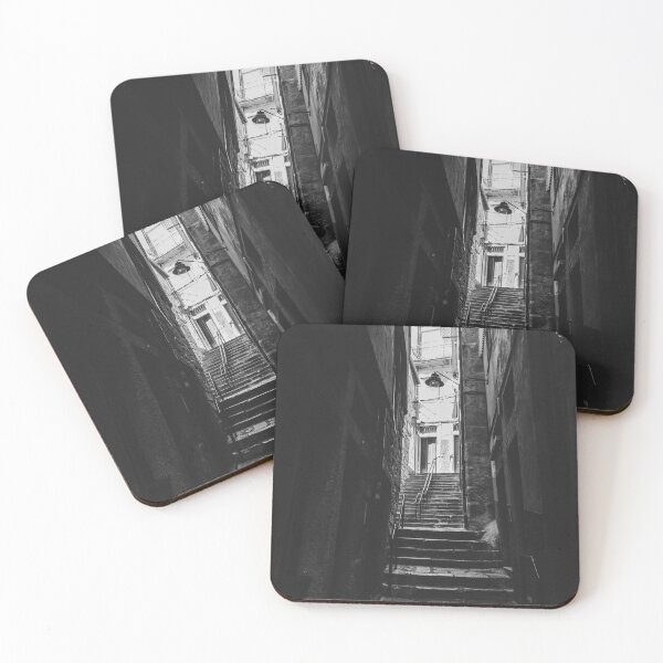 Item preview, Black & white tight alley in Porto, Portugal designed and sold by jonathankemp.
