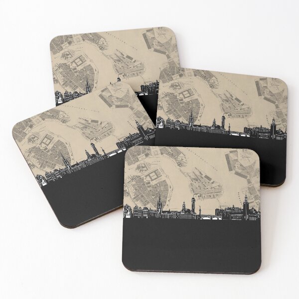 Item preview, stockholm skyline designed and sold by BekimART.