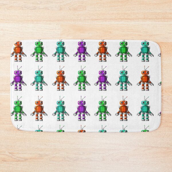 Item preview, Bitmap Robots designed and sold by Luke Barclay.