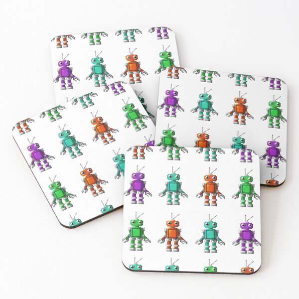 Item preview, Bitmap Robots designed and sold by Luke Barclay.