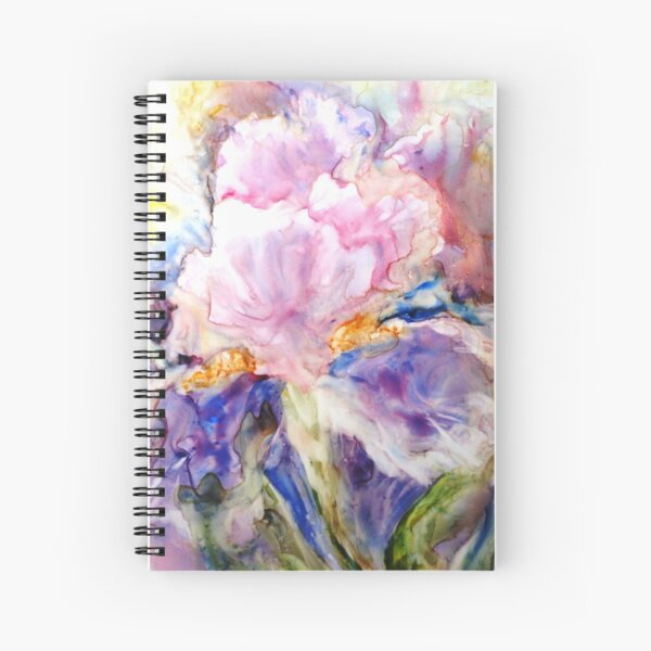 Airy Iris Spiral Notebook