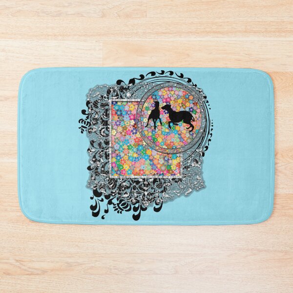 Item preview, Greyhounds playing abstract designed and sold by HoundieLover.