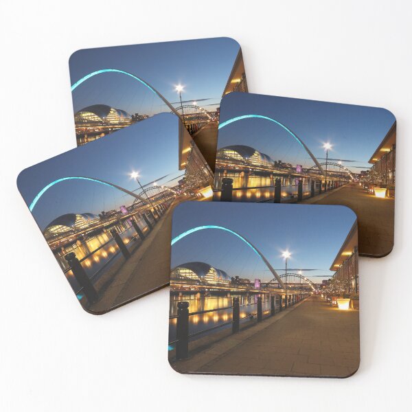 Item preview, Newcastle-Gateshead, Bridges and Quayside at Dusk designed and sold by Rob Cole Photography.