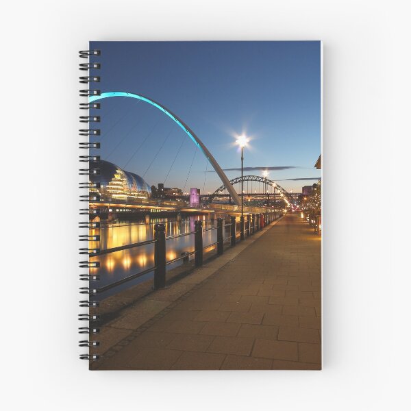 Item preview, Newcastle-Gateshead, Bridges and Quayside at Dusk designed and sold by Rob Cole Photography.