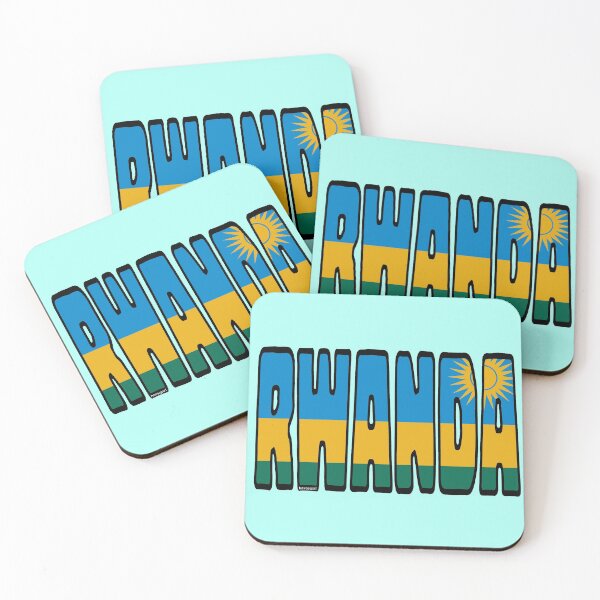 Item preview, Rwanda Font with Rwandan Flag designed and sold by Havocgirl.