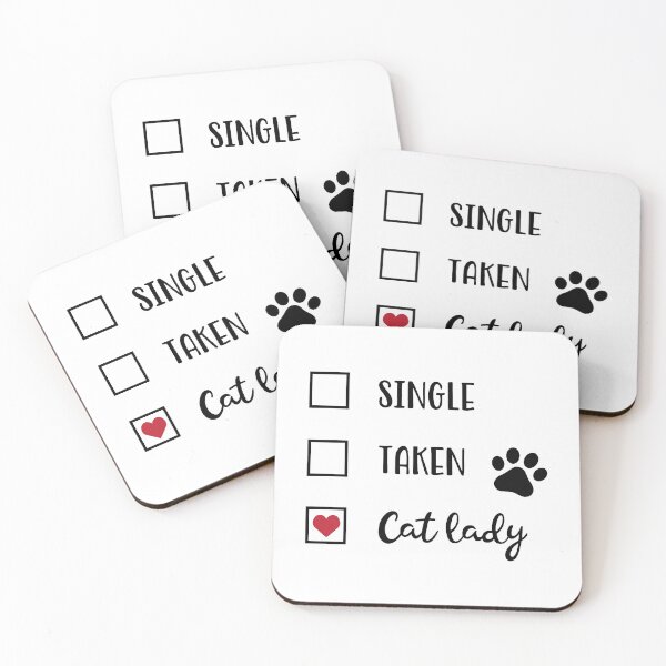 Item preview, Single, Taken, Cat lady. designed and sold by ECLECTICimprint.