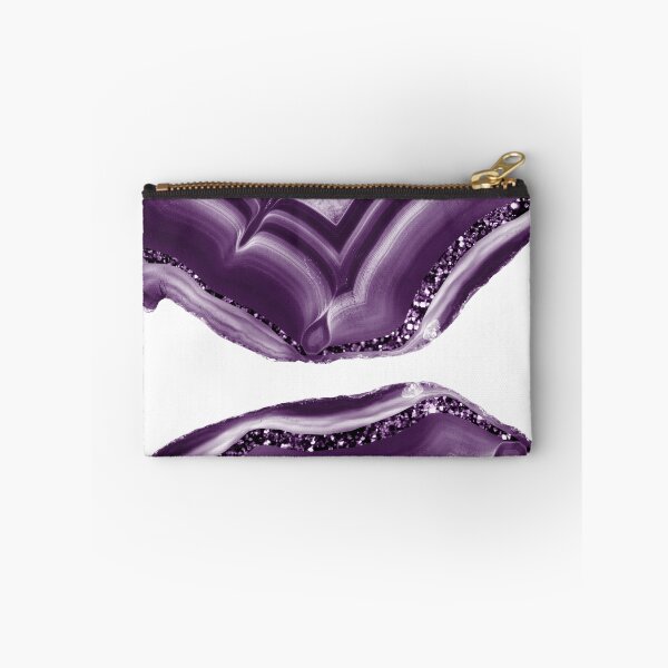 Item preview, Purple Agate with Purple Glam #1 (Photo of Glitter Only - Not Reflective) designed and sold by Anita's & Bella's Art.