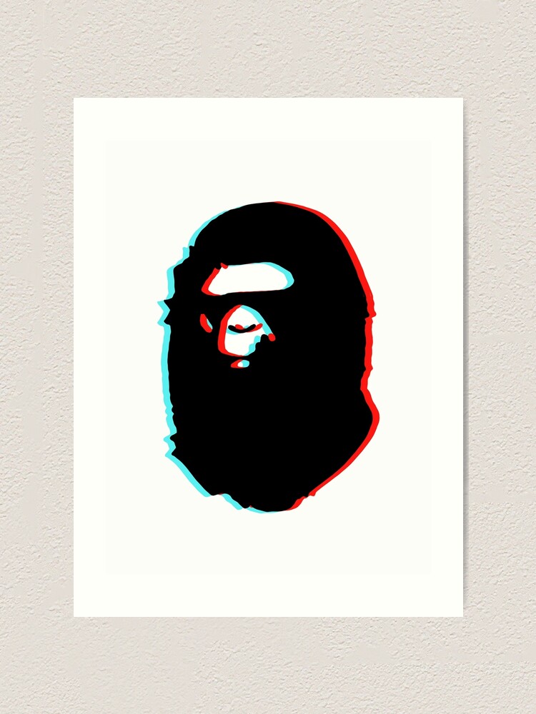 Alternative Ansicht von trippy bape Kunstdruck