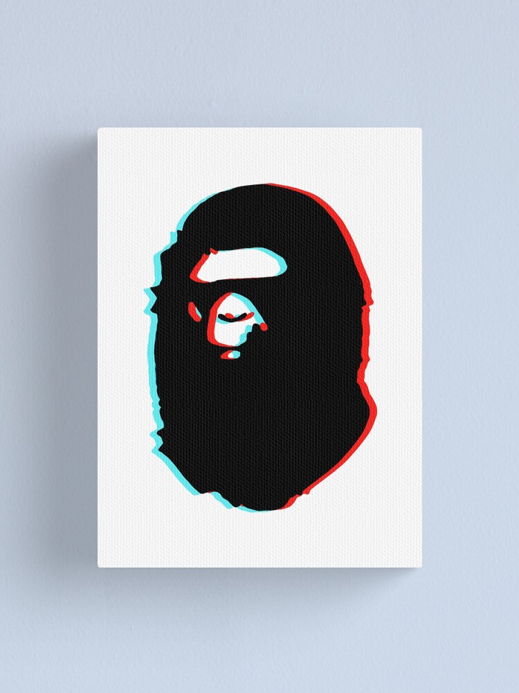 Alternate view of trippy bape Canvas Print