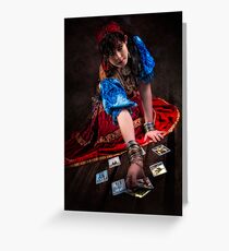 Gipsy Tarot Magic Greeting Card