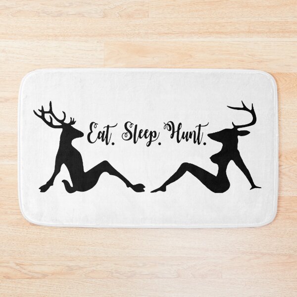 Item preview, Eat Sleep Hunt; designed and sold by StickerApe.