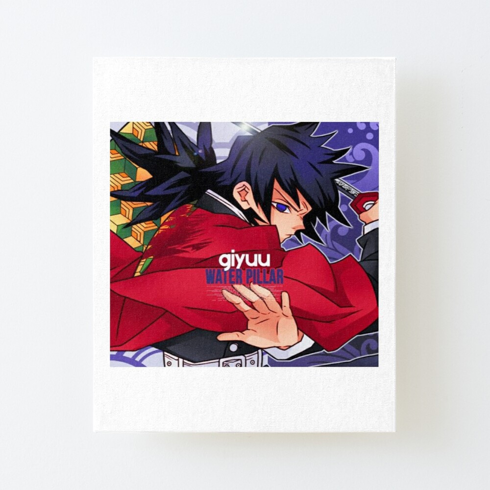 Giyuu I Water Pillar Demon Slayer Kimetsu No Yaiba Art Board Print By Weflaya Redbubble