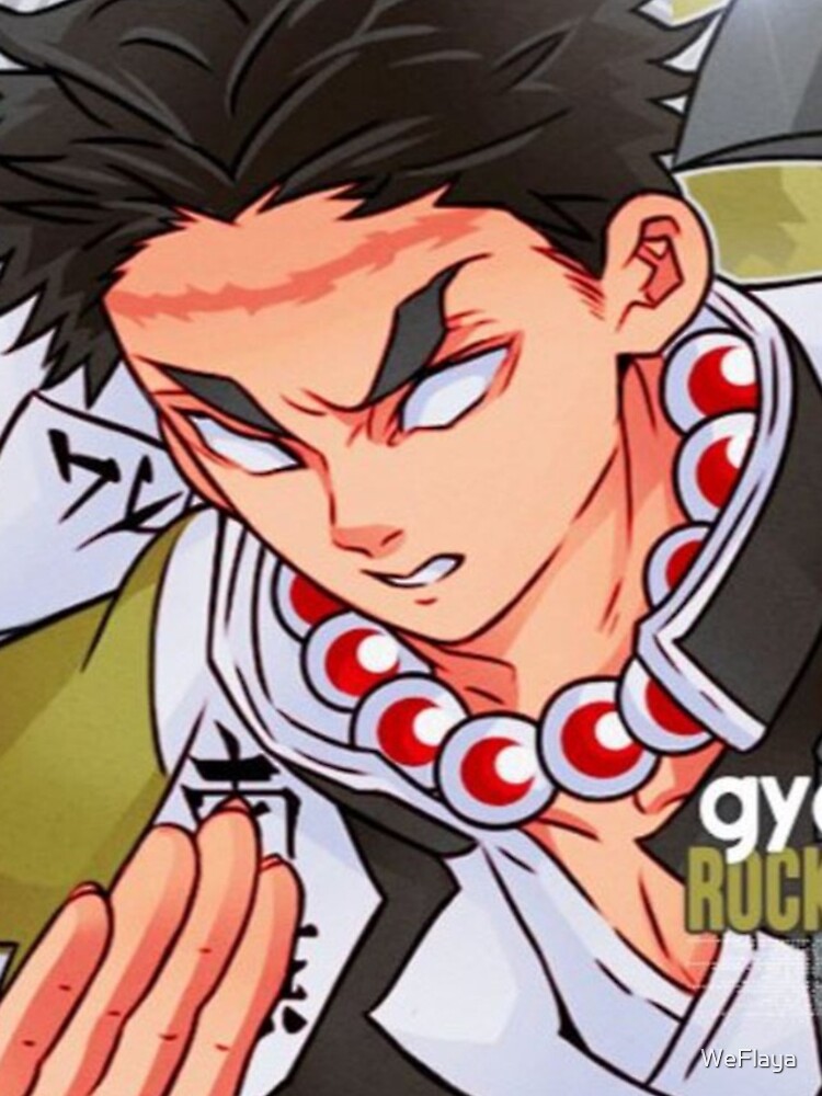 Gyomei I Rock Pillar Demon Slayer Kimetsu No Yaiba Iphone Case