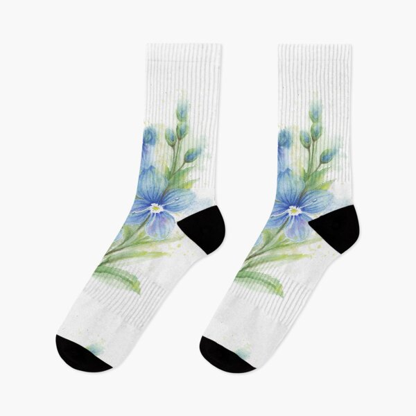 Item preview, Veronica Blue Flower Watercolor designed and sold by IvaW.