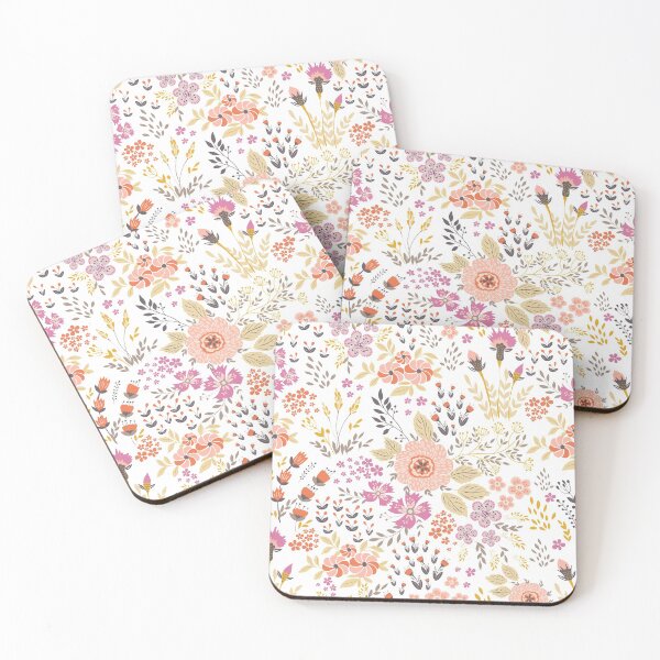 Item preview, Small colorful flowers print designed and sold by Jenmag.