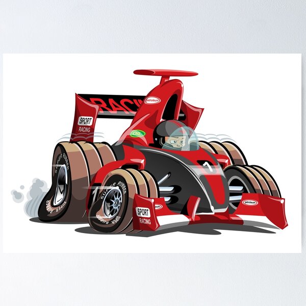 Formula 1 Custom Driver and Circuit poster