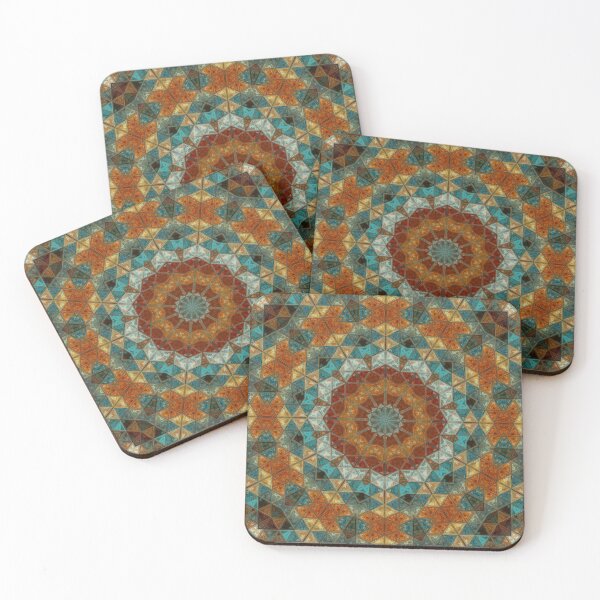 Item preview, Mandala Brown, Fall Collection 2019, abstract pattern, by Bennydoscope designed and sold by Bennydoscope.