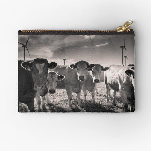 Carnsore Point Cows Zipper Pouch