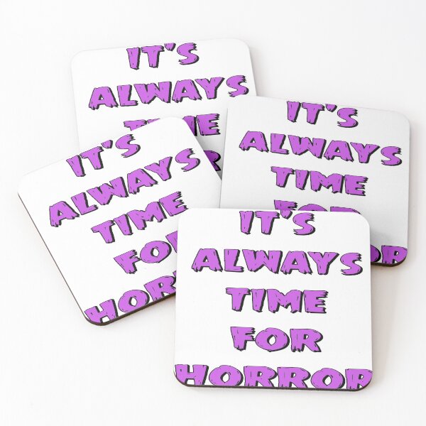 Item preview, It's Always Time for Horror designed and sold by SerpentSkyArts.