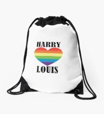 Harry Loves Louis. Drawstring Bag
