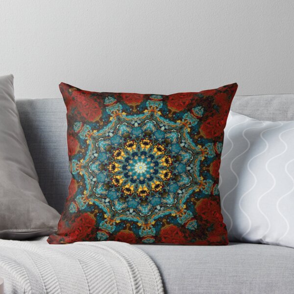 Item preview, Mandala Rouge, Fall Collection 2019, abstract motif, by Bennydoscope designed and sold by Bennydoscope.