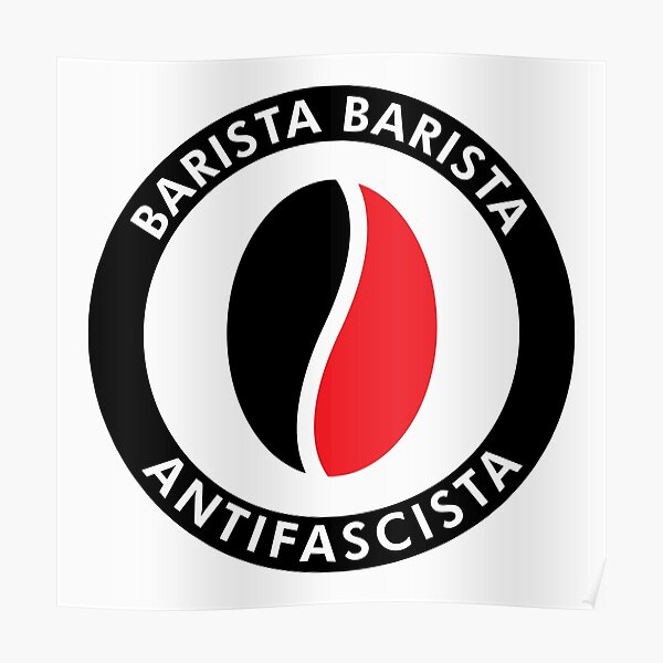 Barista Antifascista Póster