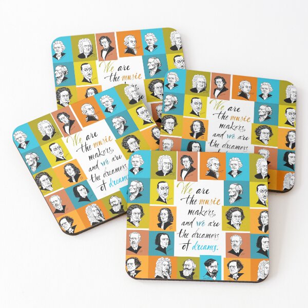 Item preview, Great composers portraits designed and sold by Irina Ivanova.