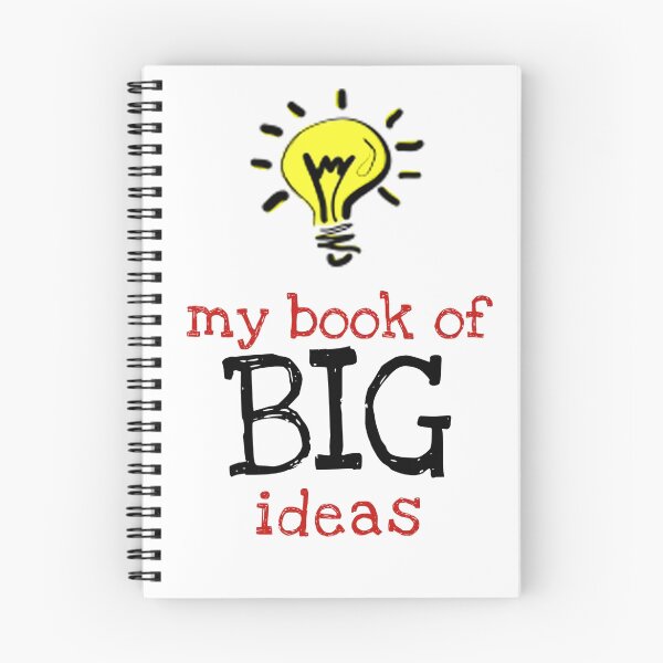 Item preview, My book of BIG ideas designed and sold by linked-pinkies.
