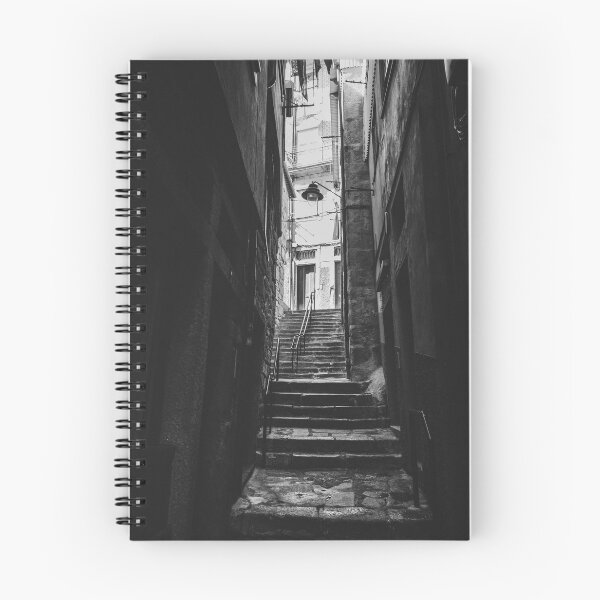 Item preview, Black & white tight alley in Porto, Portugal designed and sold by jonathankemp.