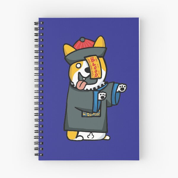 Item preview, Jiangshi Chinese Zombie Corgi designed and sold by muffinsaurs.