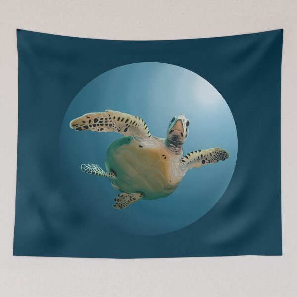 Item preview, Swimming Sea Turtle designed and sold by TMBTM.