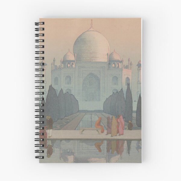Item preview, Morning Mist in Taj Mahal by Yoshida Hiroshi designed and sold by ArtExpression.