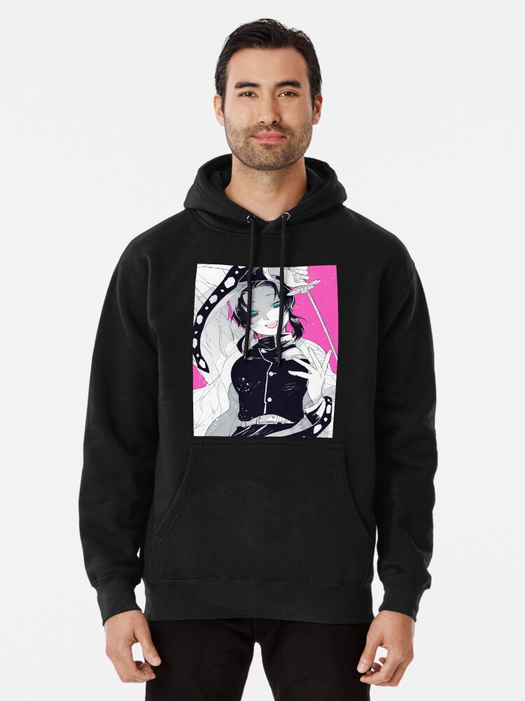 Shinobu Kocho Kimetsu No Yaiba Pullover Hoodie By Bawabuf Redbubble