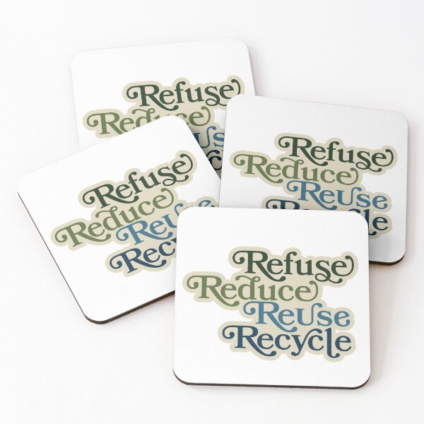 Item preview, Refuse, Reduce, Reuse, Recycle designed and sold by ca-design.