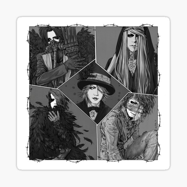 The Gazette Stickers for Sale | Redbubble