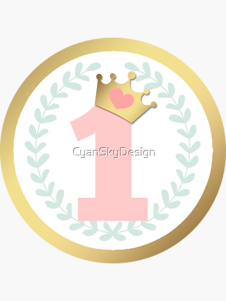 Crown gold Sticker  Gold stickers, Princess sticker, Sticker sign