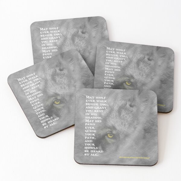 Item preview, May Wolf Ever Walk Beside You  designed and sold by WolfShadow27.