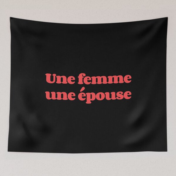 Item preview, Une femme une epouse Wife designed and sold by Scoopivich.