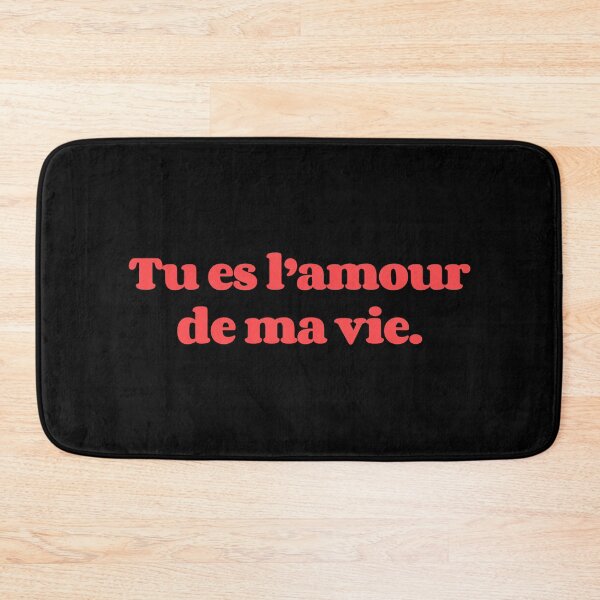 Item preview, tu es l amour de ma vie you are the love of my life designed and sold by Scoopivich.