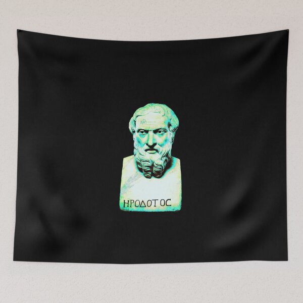 Item preview, Herodotos Father of History bust designed and sold by WillowNox7.