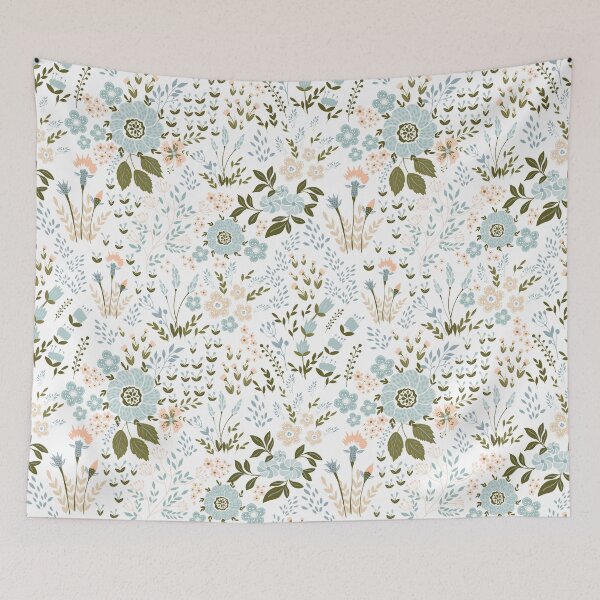 Item preview, Pastel small flower print designed and sold by Jenmag.