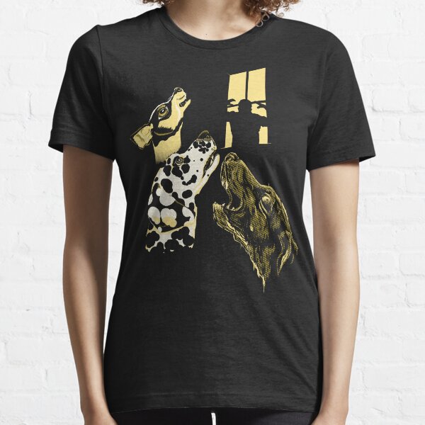 Three Dogs Window Essential T-Shirt