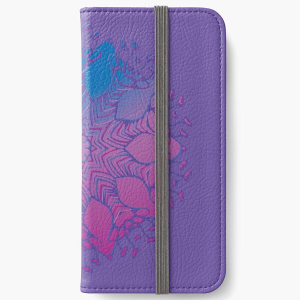 Abstract Flowerhead 16 iPhone Wallet