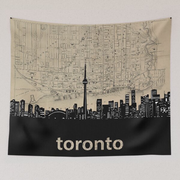 Item preview, toronto skyline designed and sold by BekimART.