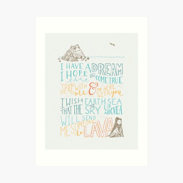 I Lava You Art Print