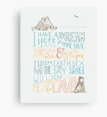 I Lava You Canvas Print